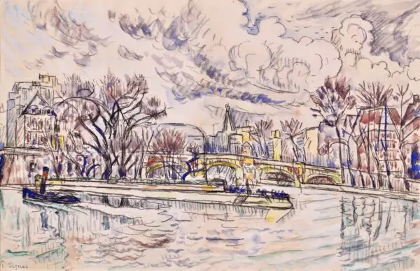 Le Seine au Pont-Neuf - Buy Fine Paintings Online