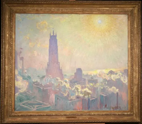 Sun, Wind & Smoke – The Ritz Tower, New York City - Buy Fine Paintings Online