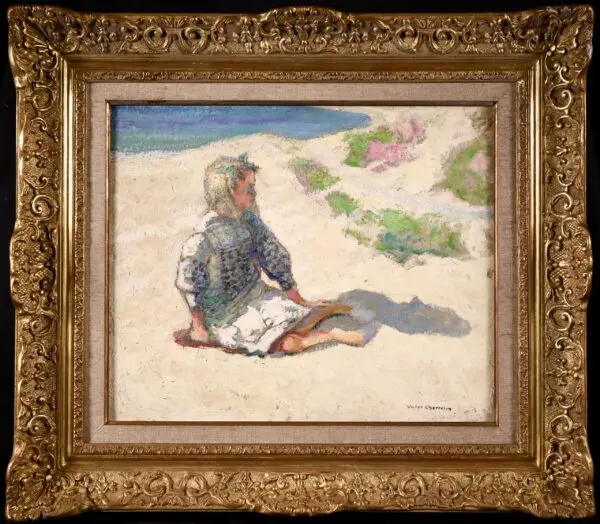 Enfant sur la plage - Buy Fine Paintings Online
