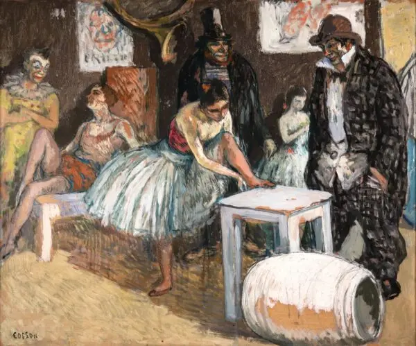 Dans les coulisses du cirque - Buy Fine Paintings Online