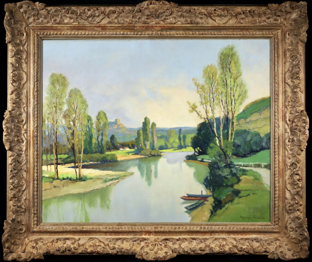 La Dordogne pres de Bretenoux - Buy Fine Paintings Online