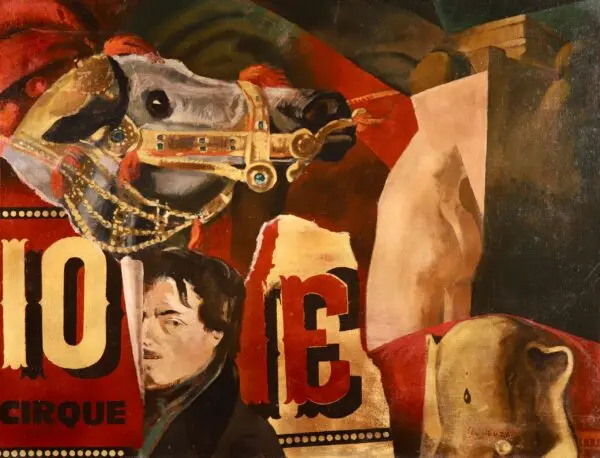 Cirque Bouglione – Design for Poster - Buy Fine Paintings Online