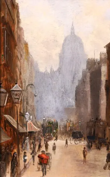 Fleet Street – London - Buy Fine Paintings Online