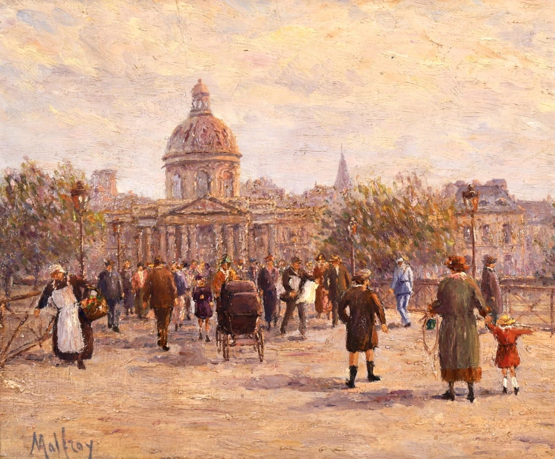 Le Pont Des Arts – Paris - Buy Fine Paintings Online