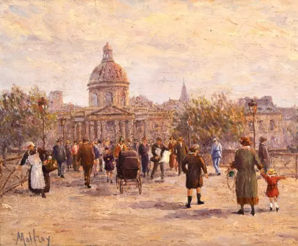 Le Pont Des Arts – Paris - Buy Fine Paintings Online