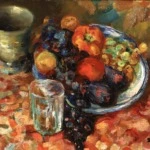 Nature morte à la coupe de fruits thumbnail