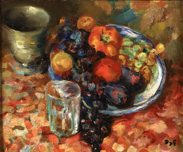 Nature morte à la coupe de fruits - Buy Fine Paintings Online