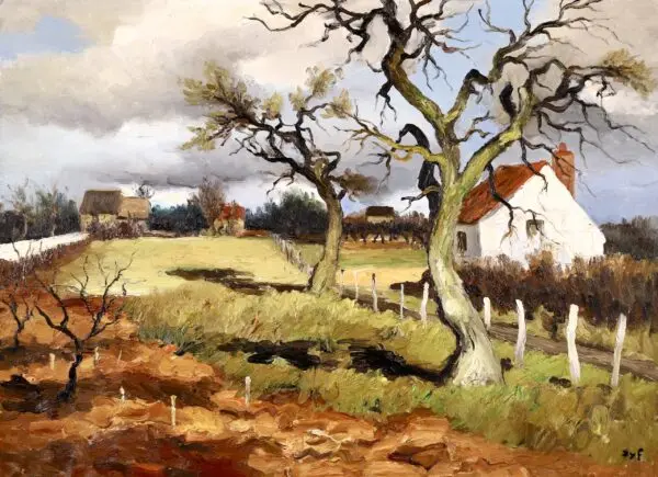 Les Vieux Poiriers – Bois d’Arcy - Buy Fine Paintings Online