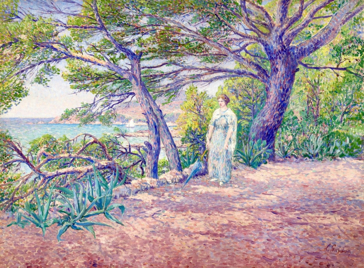 Sous les pins à Carqueiranne - Buy Fine Paintings Online