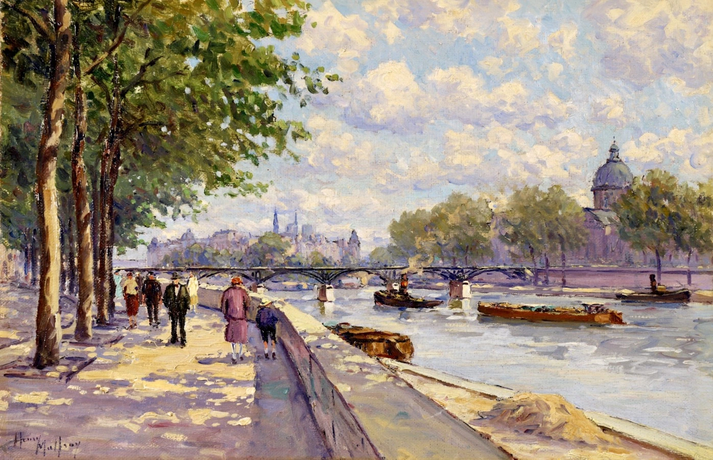 Pont des Arts – Paris - Buy Fine Paintings Online