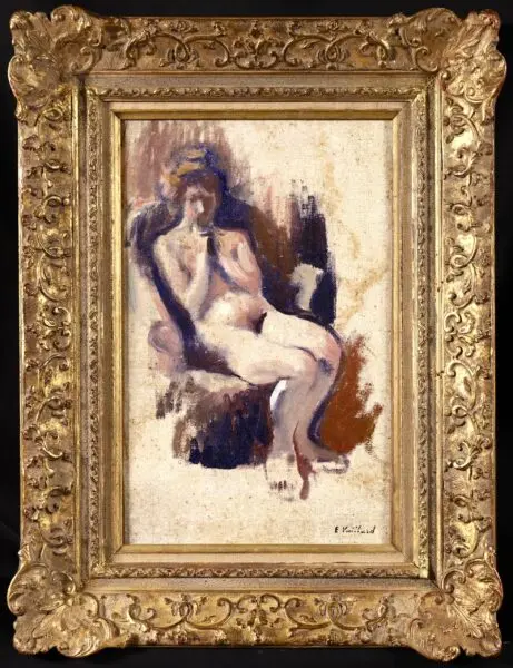 Étude de nu assis - Buy Fine Paintings Online