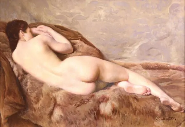 Nu Allonge - Buy Fine Paintings Online