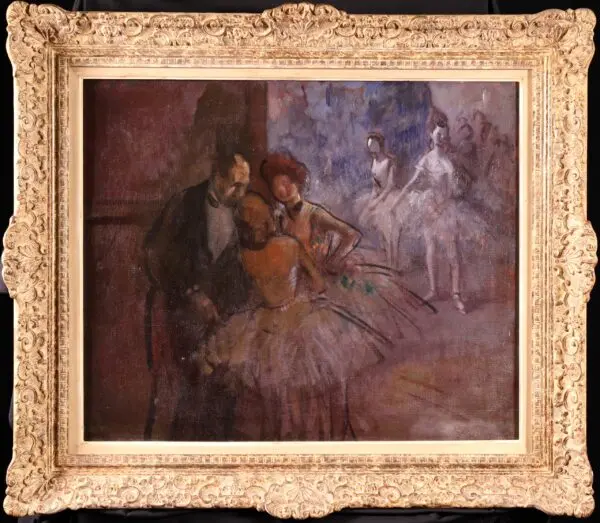 Danseuses dans les coulisses à l’opéra - Buy Fine Paintings Online