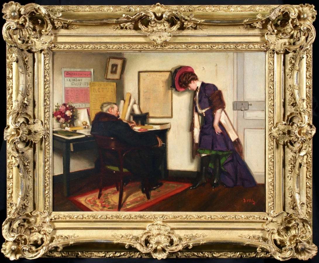 The Debt - Buy Fine Paintings Online
