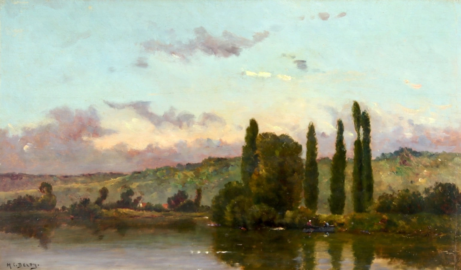 Les bords de la Seine - Buy Fine Paintings Online