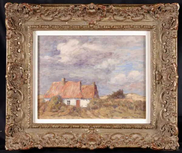 Chalet dans une paysage - Buy Fine Paintings Online