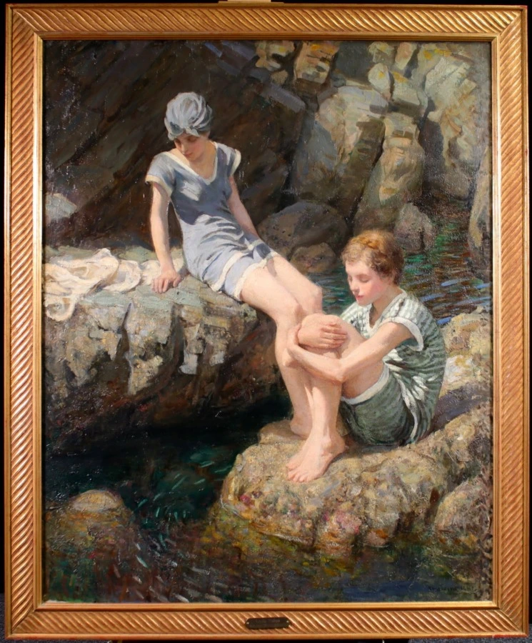Little Fishes - Buy Fine Paintings Online