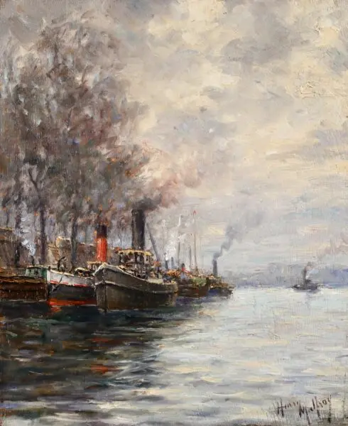 Quai Saint-Bernard – Paris - Buy Fine Paintings Online