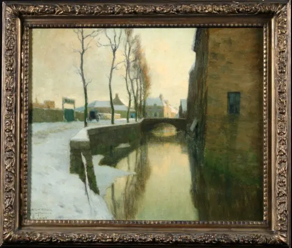 Winter Sunset - Buy Fine Paintings Online