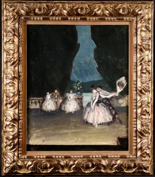 Harlequin et Danseuse - Buy Fine Paintings Online