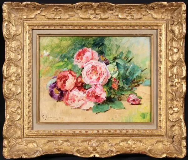 Pink Roses - Buy Fine Paintings Online