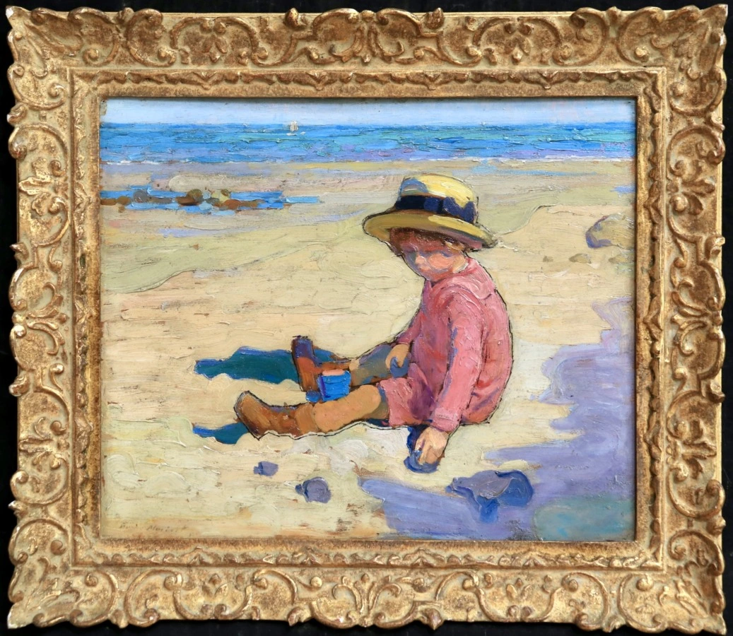 Enfant sur la plage - Buy Fine Paintings Online