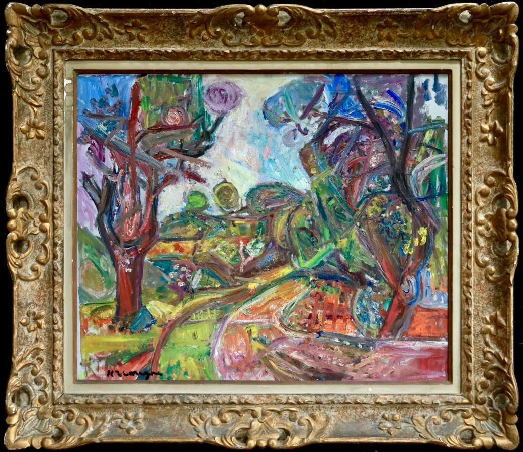 Paysage a Ceret – Pyrennes - Buy Fine Paintings Online