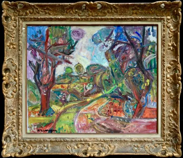 Paysage a Ceret – Pyrennes - Buy Fine Paintings Online