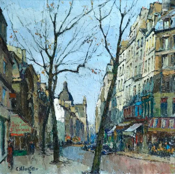Rue Saint-Antoine - Buy Fine Paintings Online