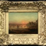 Morning on the banks of Zurich Lake with pilgrims embarking on the way to Einsettlin thumbnail