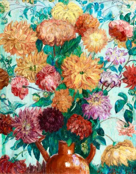 Un grand bouquet de fleurs - Buy Fine Paintings Online