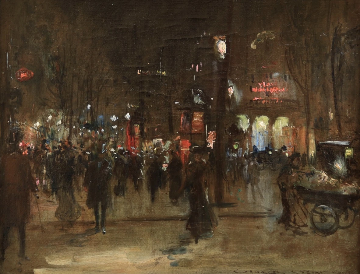 Paris – La Nuit - Buy Fine Paintings Online