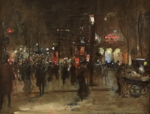Paris – La Nuit - Buy Fine Paintings Online