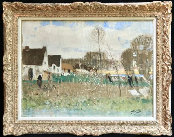 Lavandieres – L’Ile de Fedrun - Buy Fine Paintings Online