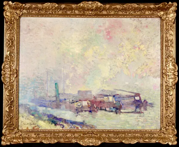 Bords du Seine à Rouen - Buy Fine Paintings Online