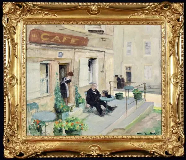Visit Au Cafe - Buy Fine Paintings Online