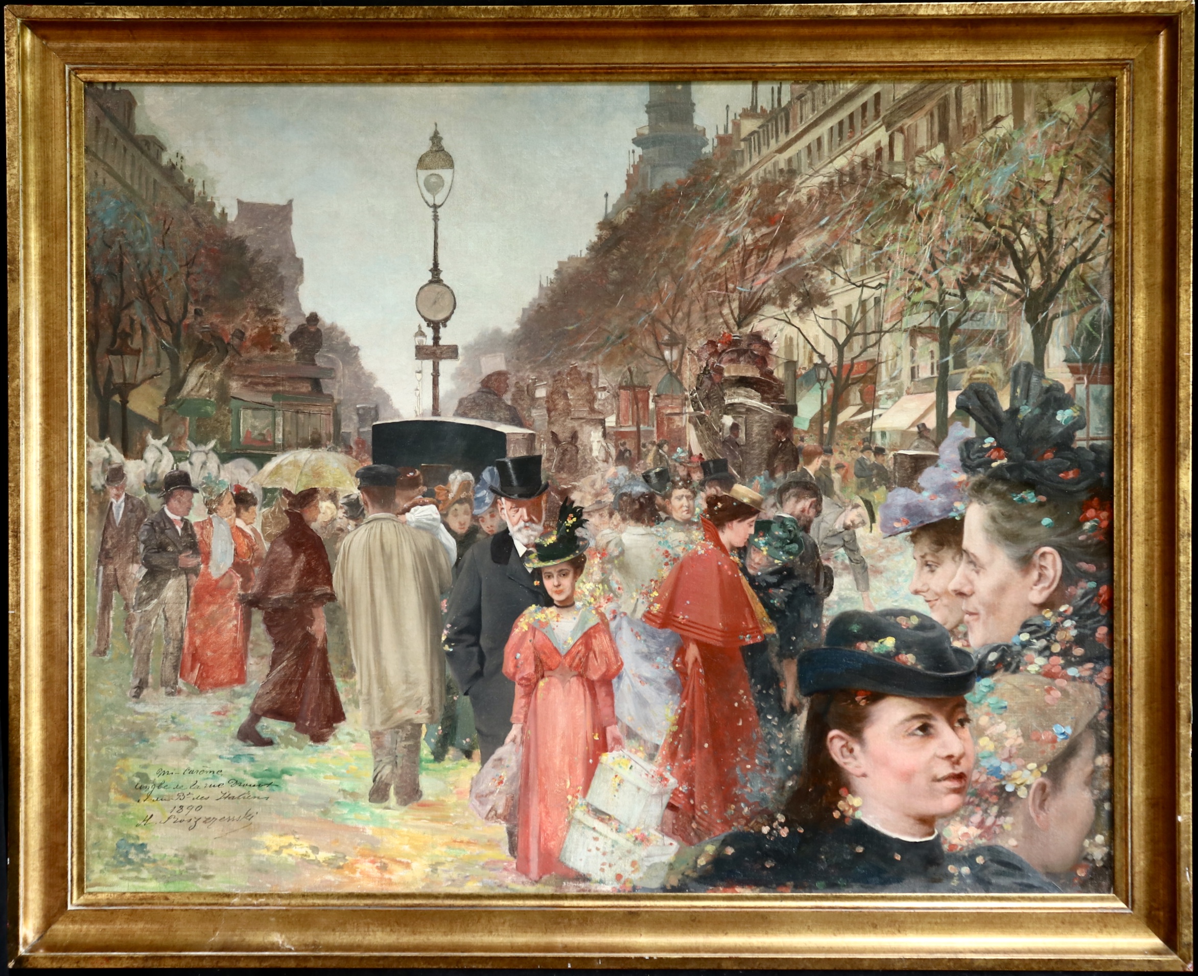 Les Italiens de Paris:パリのイタリア人/絵画 アート Les Italiens de