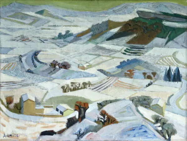 Neige a Gordes - Buy Fine Paintings Online