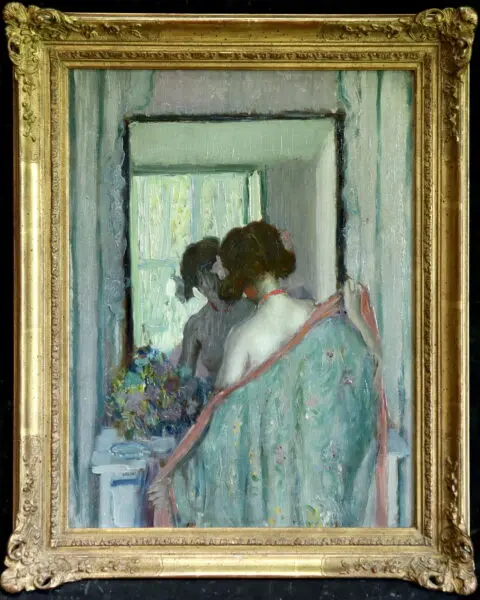 Reflections – Girl in a Mirror - Buy Fine Paintings Online