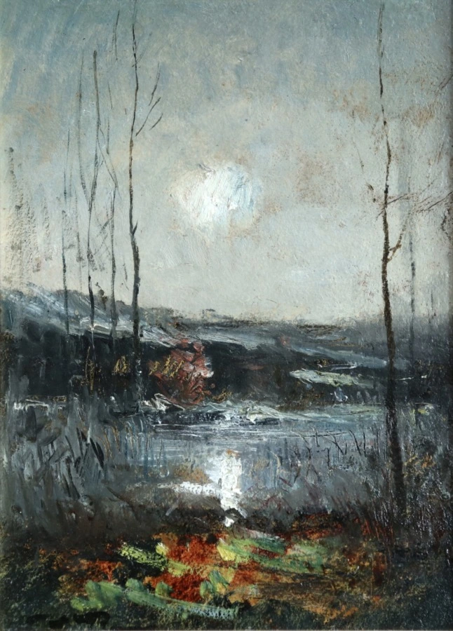 Winter Sunset - Buy Fine Paintings Online