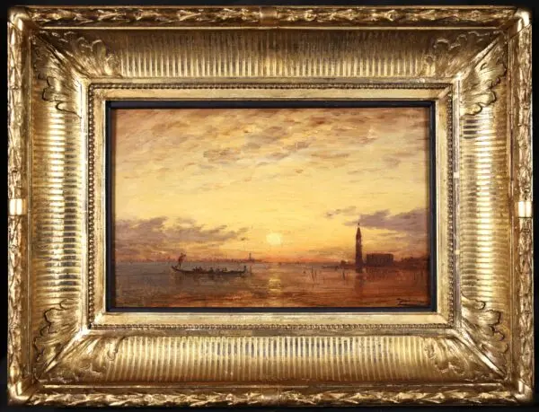 Coucher De Soleil – Venice - Buy Fine Paintings Online
