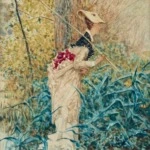 Portrait of Marie Desboutin – Daughter of Marcel Desboutin thumbnail
