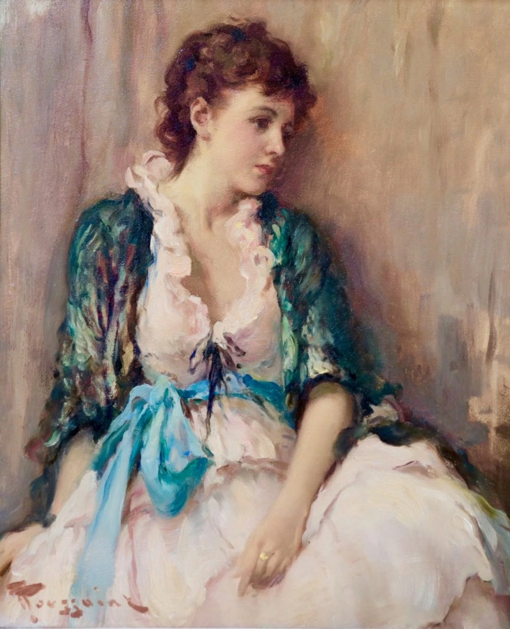 La Robe Rose - Buy Fine Paintings Online