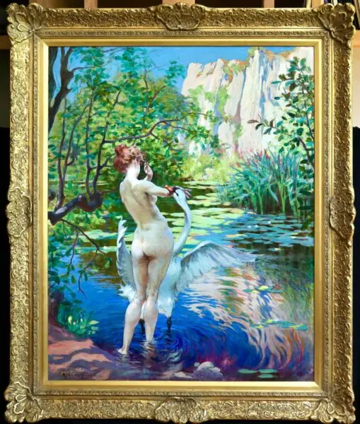 Leda & The Swan - Buy Fine Paintings Online