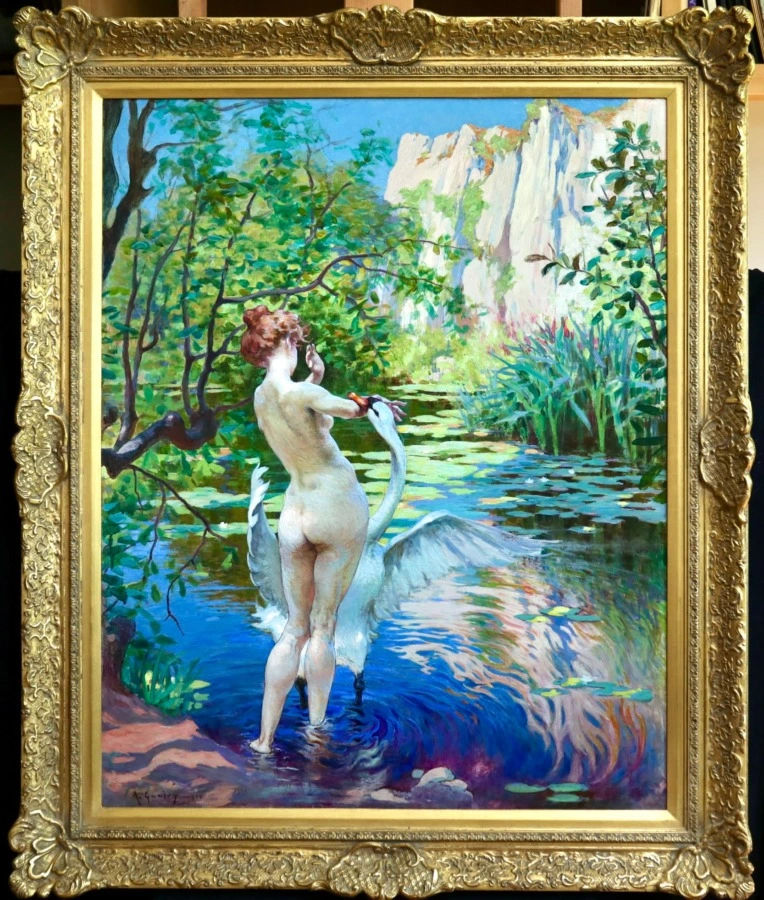 Leda & The Swan - Buy Fine Paintings Online