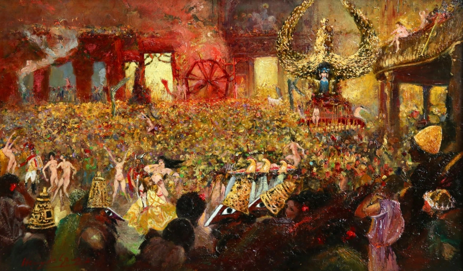 Bal des Quat’z’Arts - Buy Fine Paintings Online