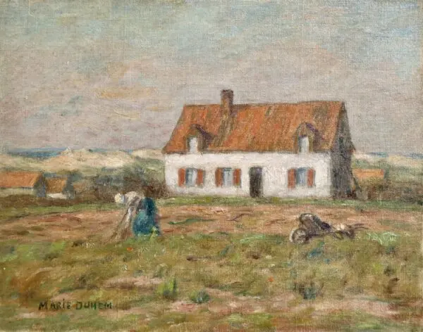 Tending The Vegetables - Buy Fine Paintings Online