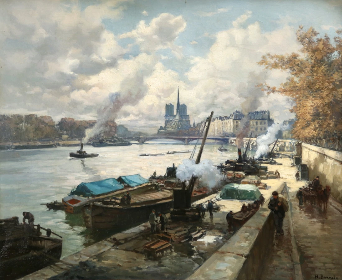 La Seine a Paris - Buy Fine Paintings Online