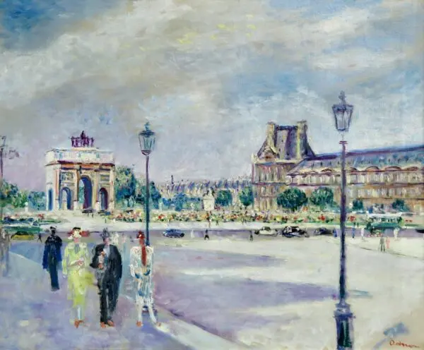 Carrousel du Louvre - Buy Fine Paintings Online