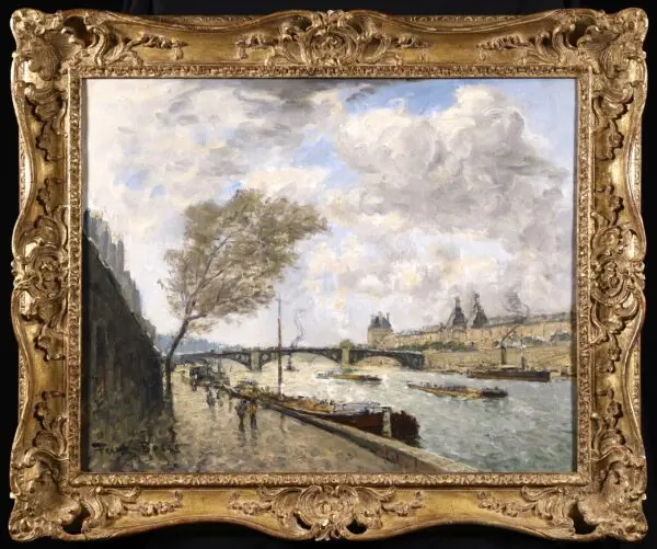 Paris – Vue de la Seine - Buy Fine Paintings Online